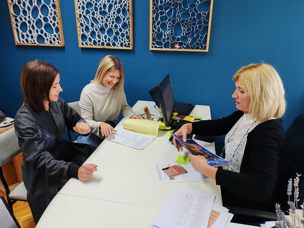 Marina Rade, Sanda Daus Vuković i Nada Peršić (foto: Glas Istre)