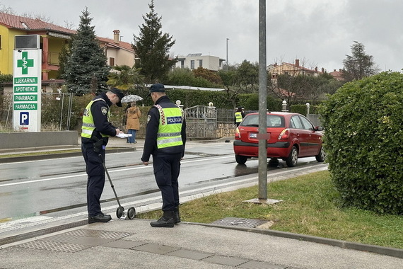 Policija objavila nove informacije o ozlijeđenom pješaku u Labinu