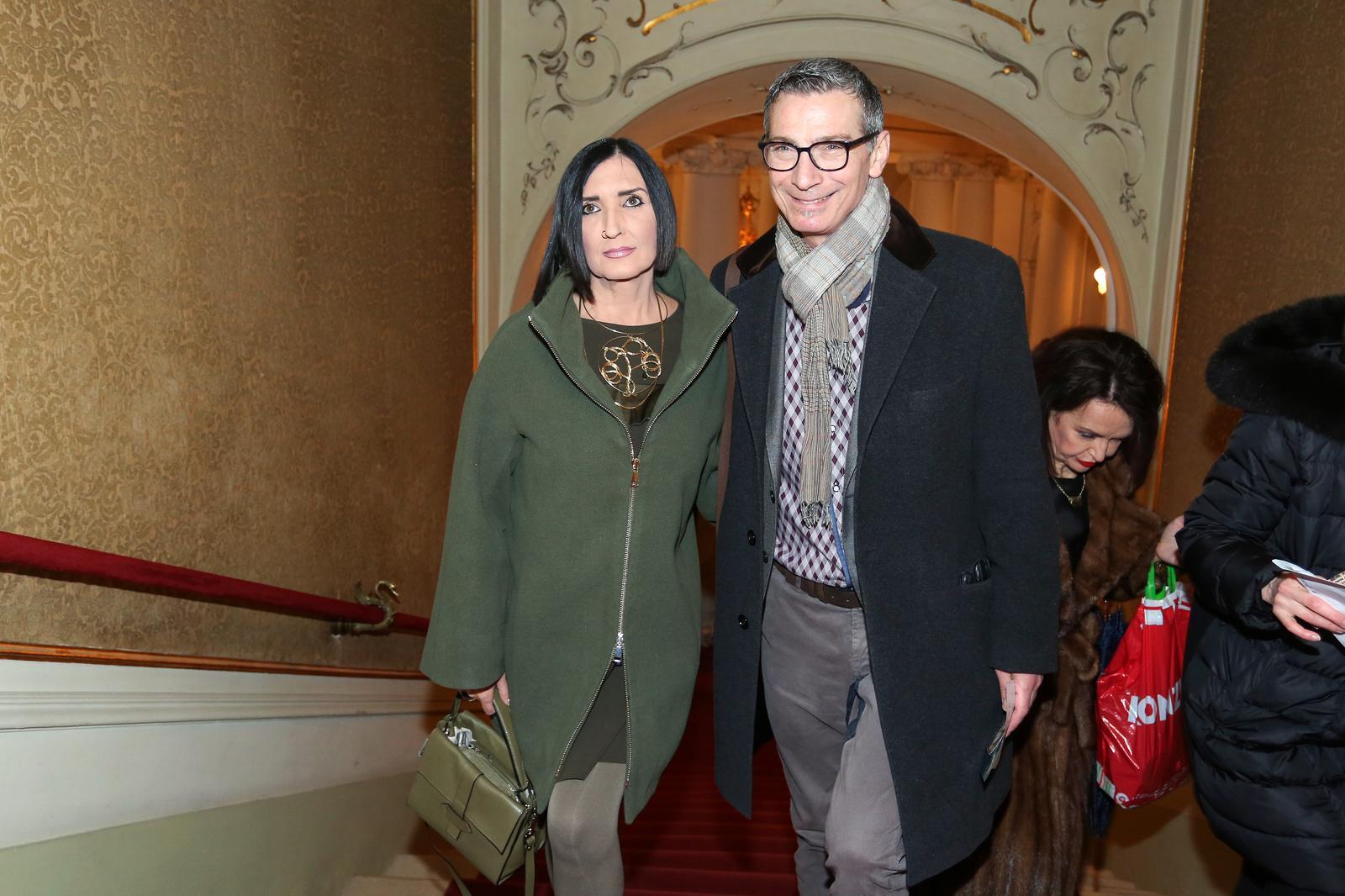 Massimo Savić sa suprugom Eni (foto: Luka Stanzl/PIXSELL)