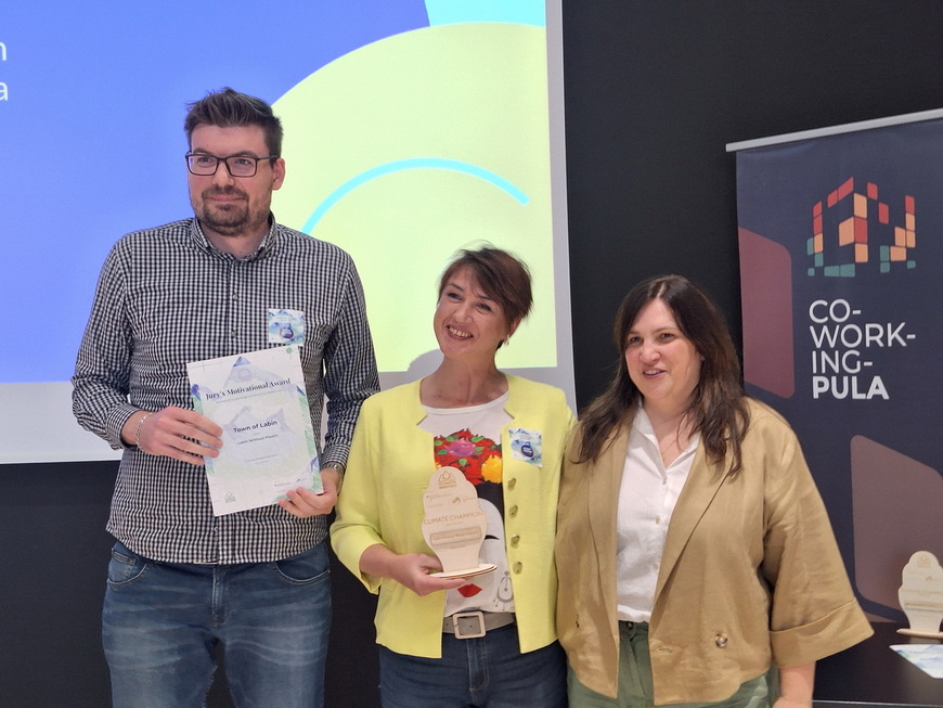 Ekološka inicijativa iz Labina dobila međunarodnu nagradu Climate Champion