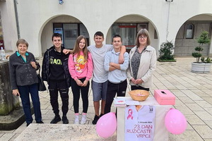 U akciji  'Dan ružičaste vrpce' prikupljeno 12.470,00 kuna