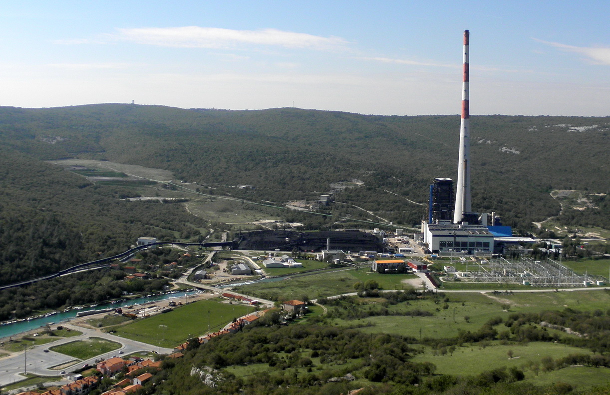 Termoelektrana u Plominu (foto: Kristian Stepčić Reisman)